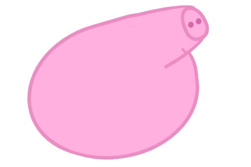 Daddy Pig Nose